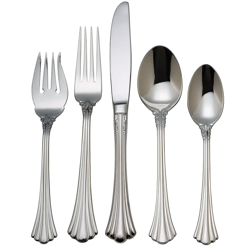 Mirrors finished beautiful flatware