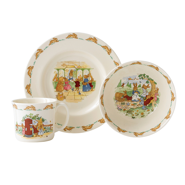 Bunnykins 3pc Childrens Set