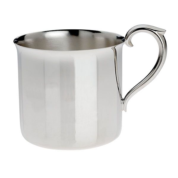 Reed and Barton Classic Plain Silver Plated Baby Cup