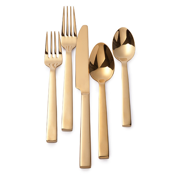 Academy Gold 5pc Place Setting