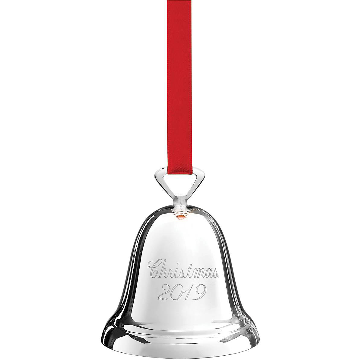 2019 Silver Plate Christmas Bell