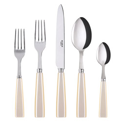 A photo of Icone Pearl 5pc Place Setting