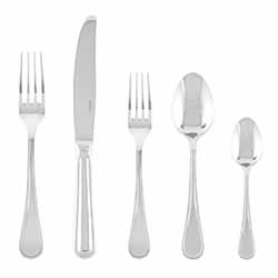 A photo of Contour 5 pc Place Setting Hollowed Handled Knife