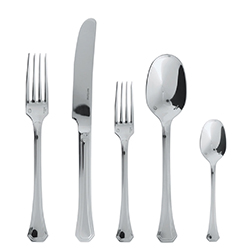 A photo of Deco 5pc Place Setting, Solid Handle Knife