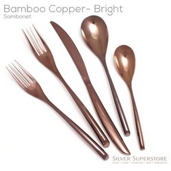A photo of Bamboo Copper 5pc Place Setting