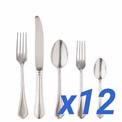 A photo of Filet Toiras Vintage 60pc Service for 12