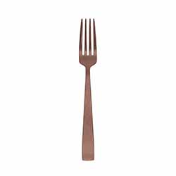 Flat Copper Vintage Table Fork