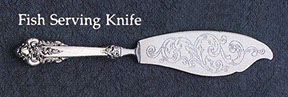 Sterling Silver Fish Serving Knife