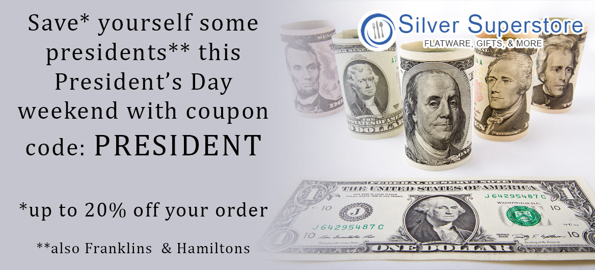 Save up to 20% with coupon code PRESIDENT