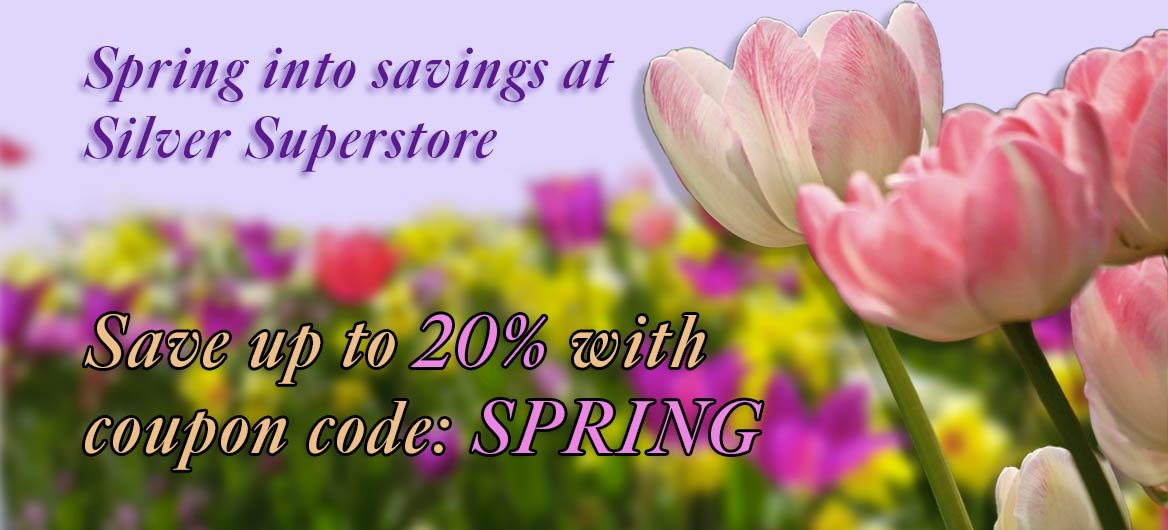 Save up to 20% with coupon code SPRING