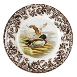 Woodland Salad Plate, Mallard