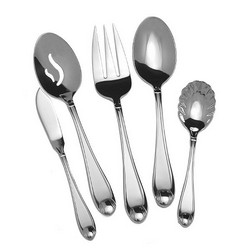 A photo of Satin Garnet 5 piece Hostess Set