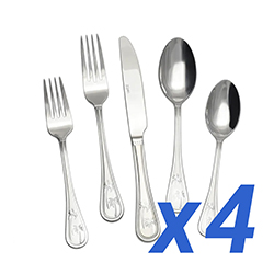 Palm Breeze 20pc Service for 4