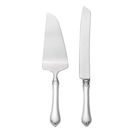 Old Newbury Sterling Cake Knife and Server