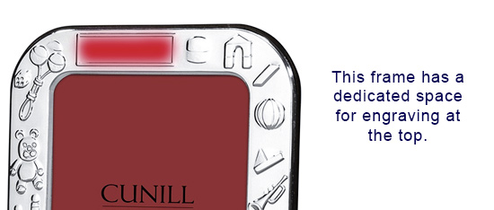 Image of engravable area on piece