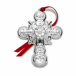 A photo of 2021 Annual Cross, 29th Ed.  Towle Sterling ornament