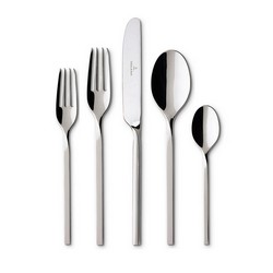 A photo of Villeroy & Boch New Wave 5pc Place Setting