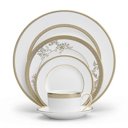 Vera Wang Vera Lace Gold Fine China