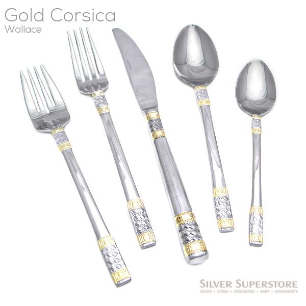 Gold Corsica 5pc Place Setting