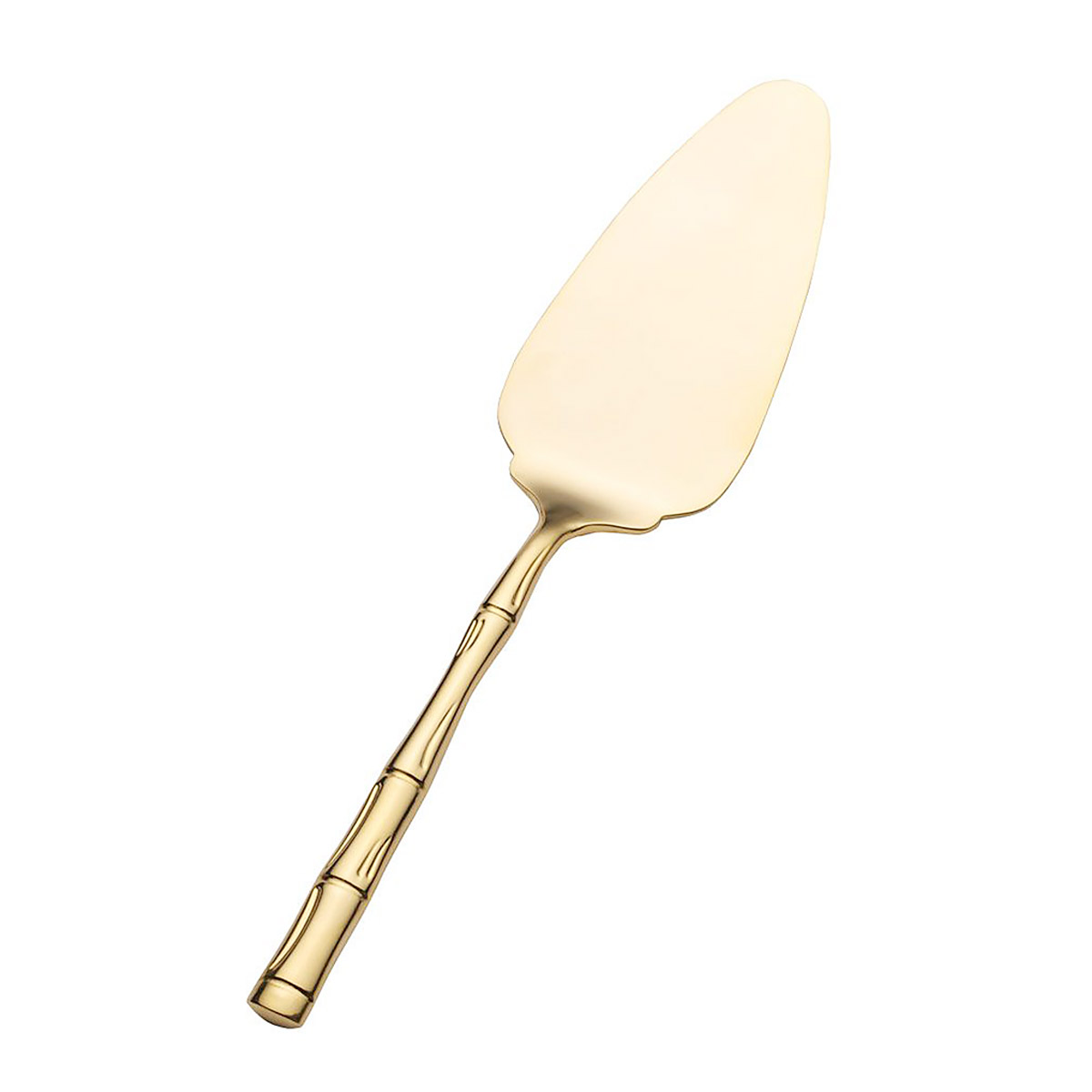 Bamboo Gold Pie Server