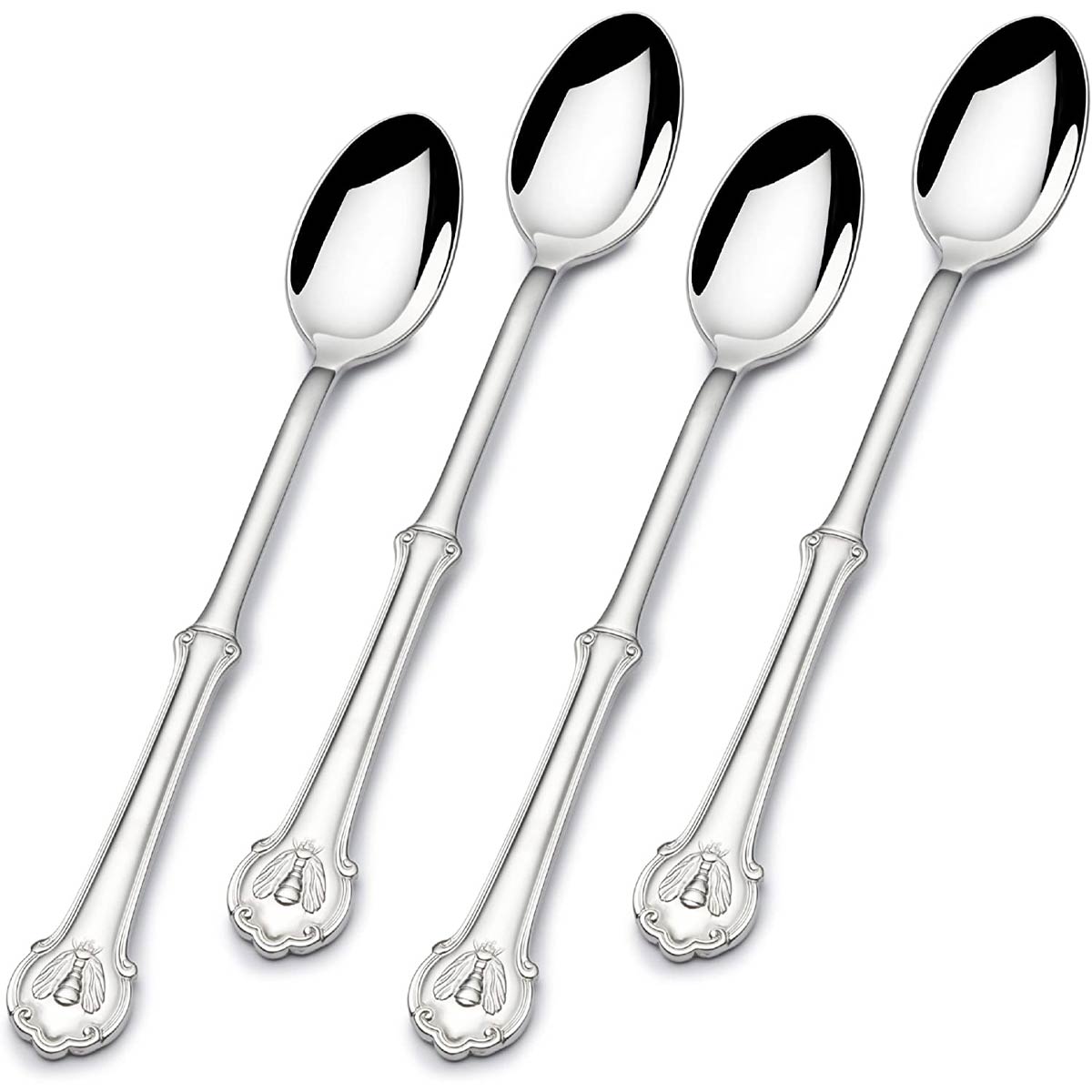 Napoleon Bee Iced Teaspoons Set of 4 Wallace