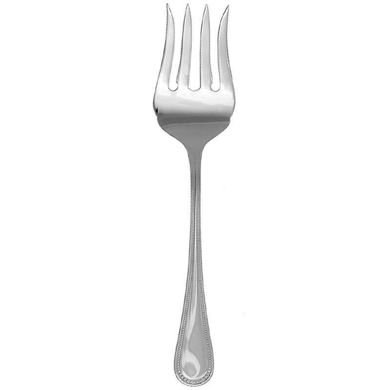 Continental Bead Serving Fork, Oversized