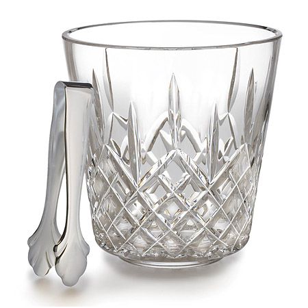 Lismore Ice Bucket with Tongs
