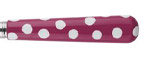 Sabre White Dots Fuchsia Stainless Flatware