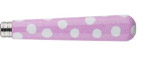 Sabre White Dots Pink Stainless Flatware