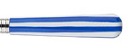 Sabre White Stripe Lapis Blue Stainless Flatware