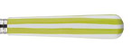 Sabre White Stripe Lime Stainless Flatware
