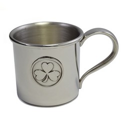 A photo of 3 Leaf Clover Baby Cup, Satin Finish