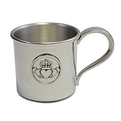 A photo of Claddagh Baby Cup, Satin