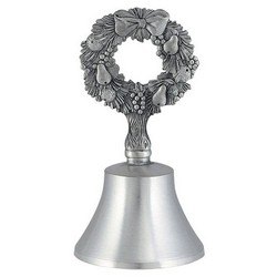 A photo of Handled Bell, Christmas Wreath