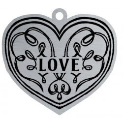 A photo of Love Ornament