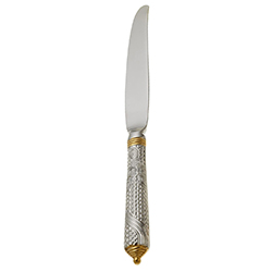 A photo of Byzantine Gold Accent Dinner Knife