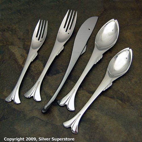 Yamazaki Gone fishin stainless flatware at discount