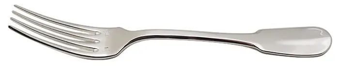Colonial styled sterling silver fork