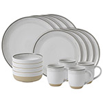 Ellen DeGeneres White Brushed Glaze Dinnerware 