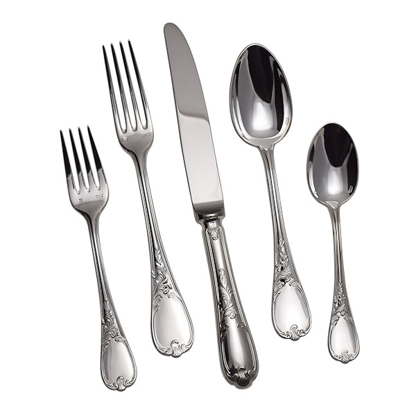 Du Barry by Ercuis Silver Plate Flatware Set Silversuperstore