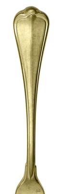 San Marco Gold Antiqued Stainless Steel Flatware by Fortessa