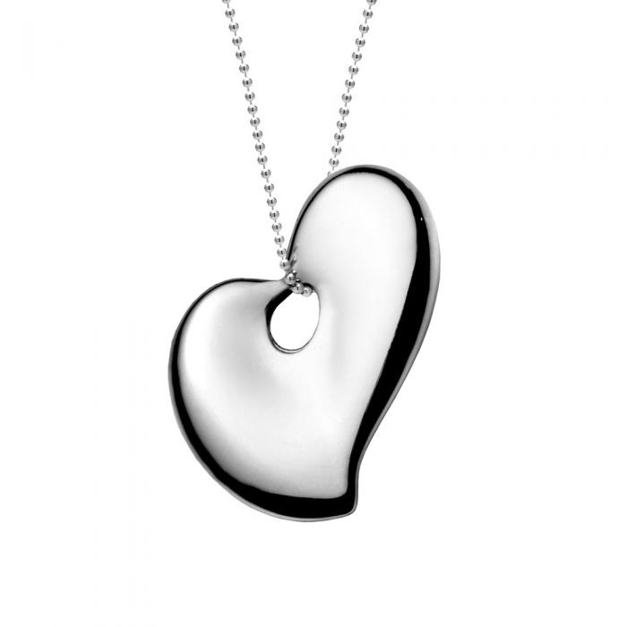 Heart Pendant Necklace By Gorham