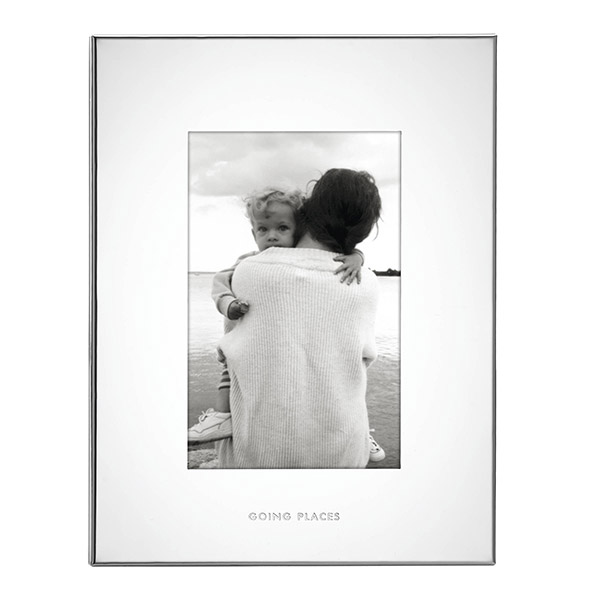 Kate Spade New York Small World Going Places Silver Plate 4x6 Small World Going Places Silver Plate Picture Frame By Kate Spade New York
