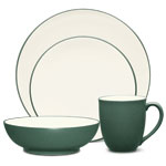 Noritake Colorwave Spruce 4pc Place Setting, Coupe