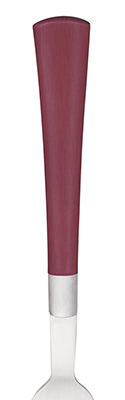 Noritake Colorwave Raspberry Stainless Silver Flatware