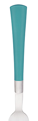 Noritake Colorwave Turquoise Stainless Silver Flatware