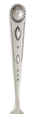Ralph Carsen Concho Stainless Flatware Handle