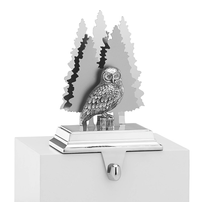 Snow Owl Stocking Holder 2018 | Reed and Barton | Holiday ...