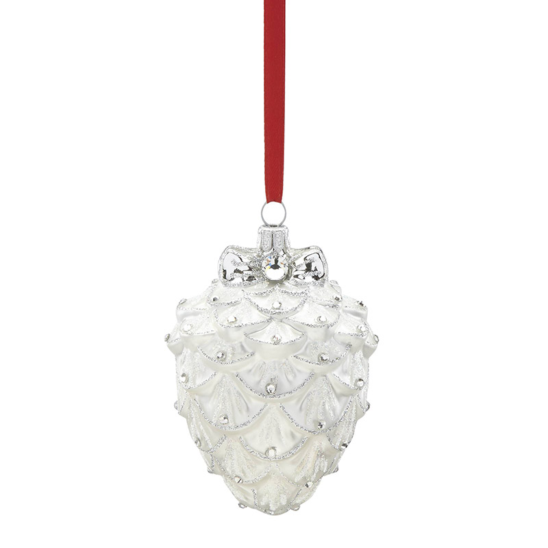 2018 reed and barton pine cone small glass ornament reed and barton ornaments - Small Christmas Ornaments 2018 reed and barton pine cone small glass ornament reed and barton ornaments - Small Christmas Ornaments