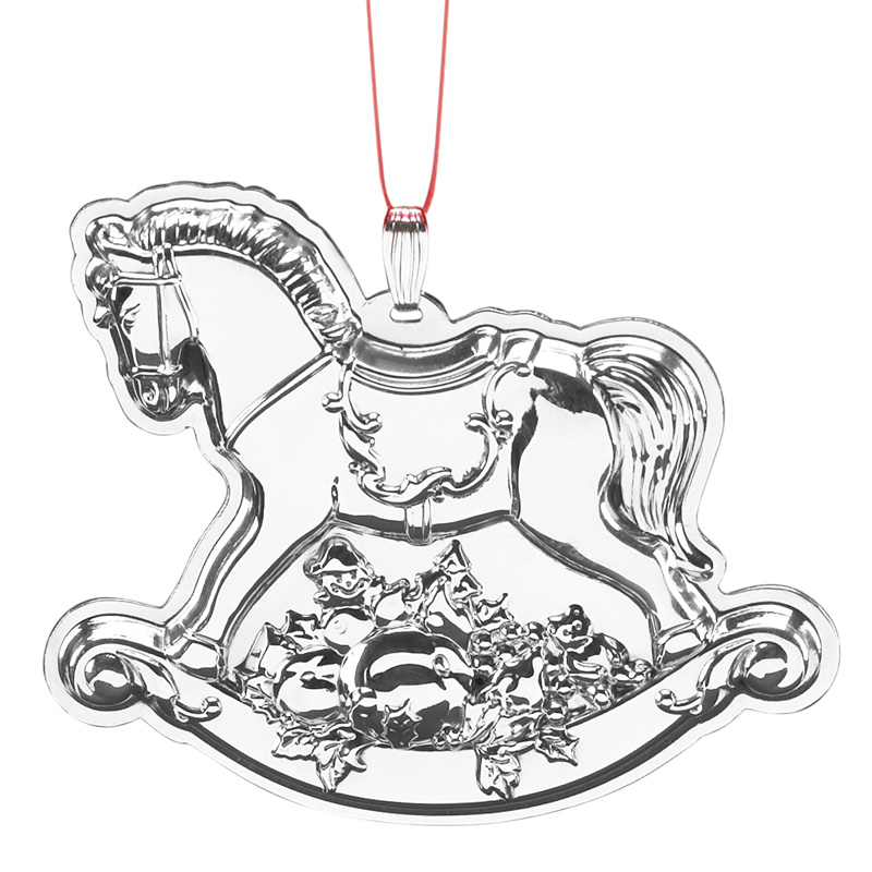 Francis I Annual Ornament, Rocking Horse 2016 Christmas Ornament Reed and Barton 2016 Francis I Annual Ornament, Rocking Horse Christmas Tree Decoration | Reed - Francis I Annual Ornament, Rocking Horse 2016 Christmas Ornament